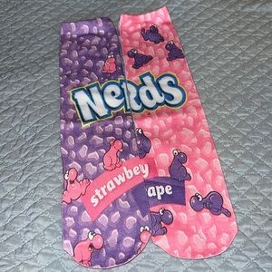 Novelty Unisex Socks: New pair 360 Nerds crew socks OS, stocking stuffers